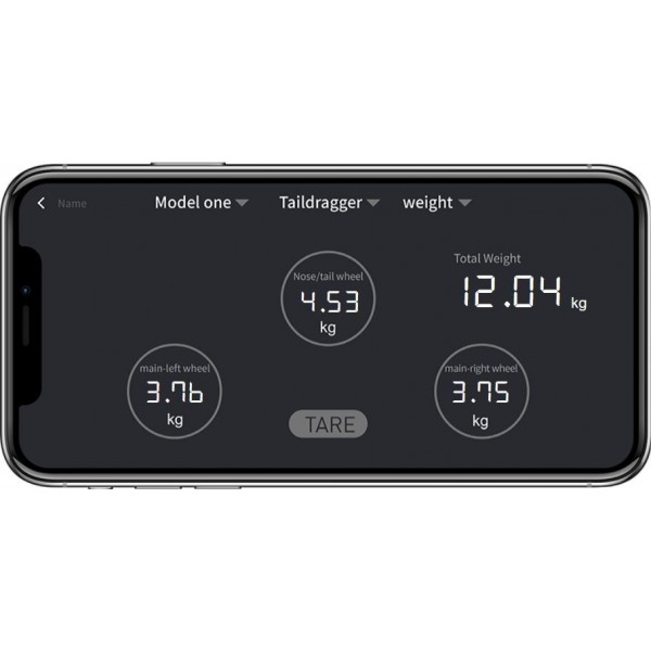 SKYRC CG Gauge + Angle Gauge Misuratore baricentro ed escursioni