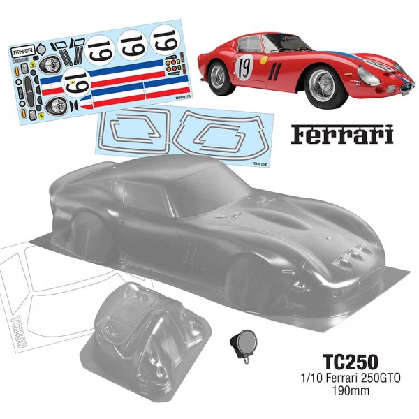 TEAMC RACING Ferrari 250 GTO 190mm (TC250)